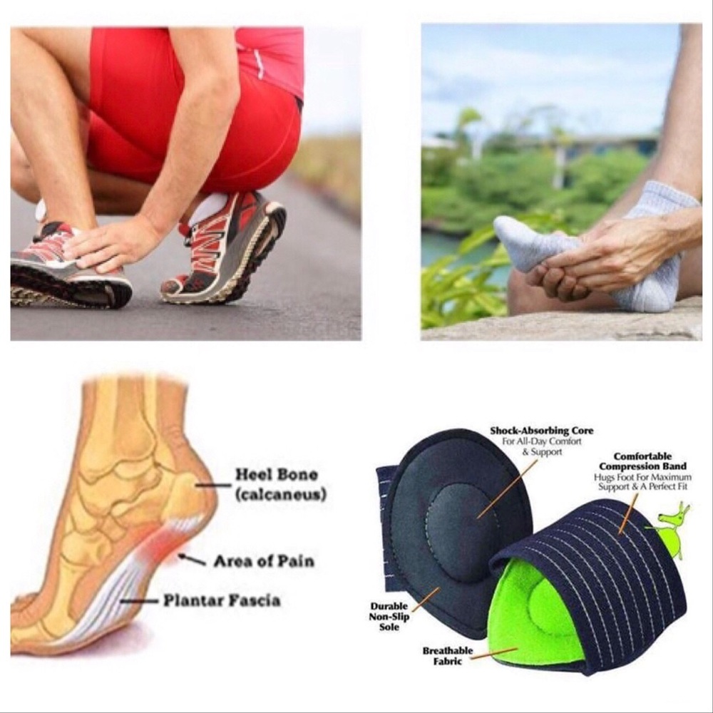 Plantar Fasciitis Insert Foot Pain Relief Pad 1 PC